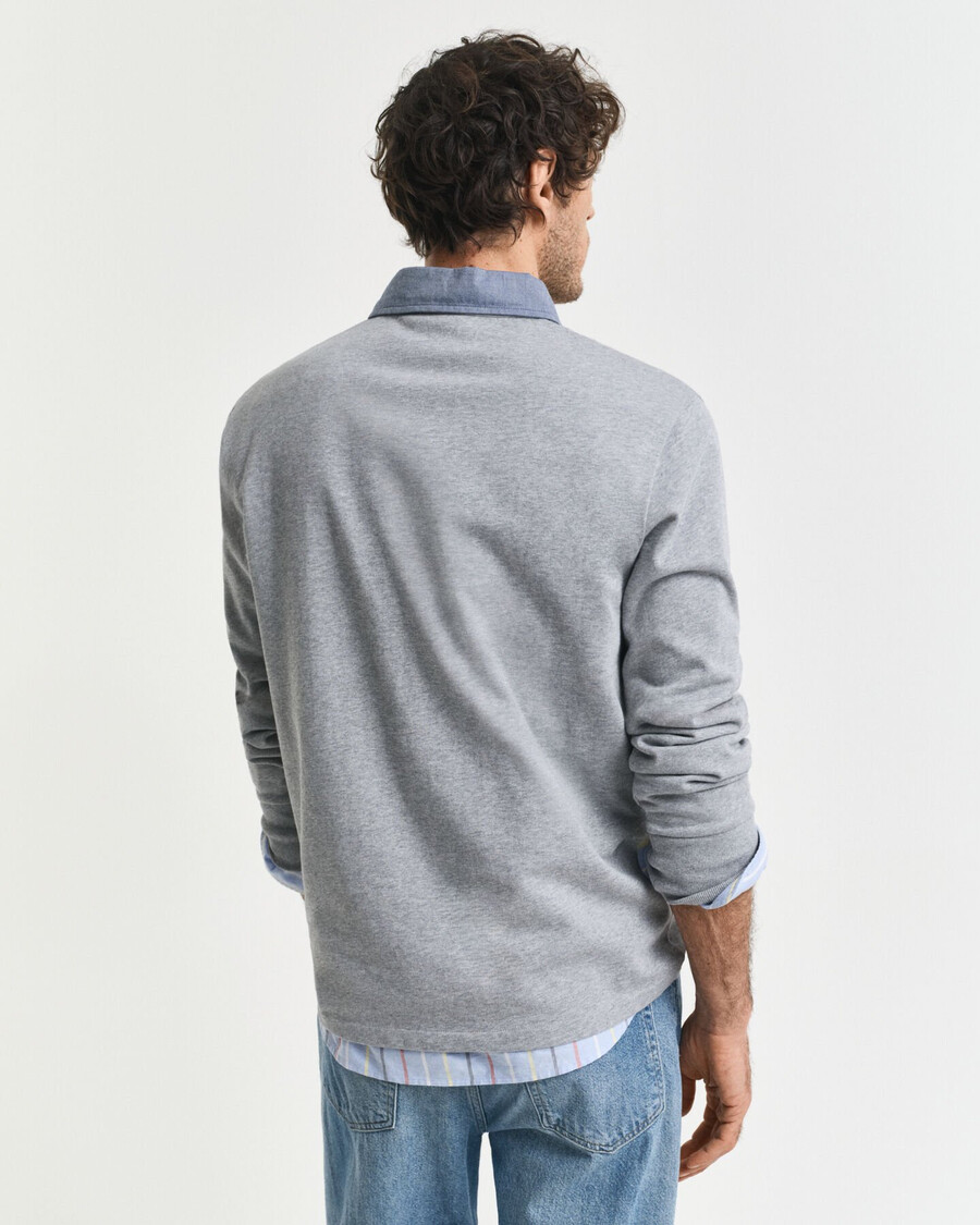 guler chambray heavy rugger - gri melange