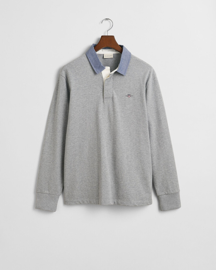 guler chambray heavy rugger - gri melange