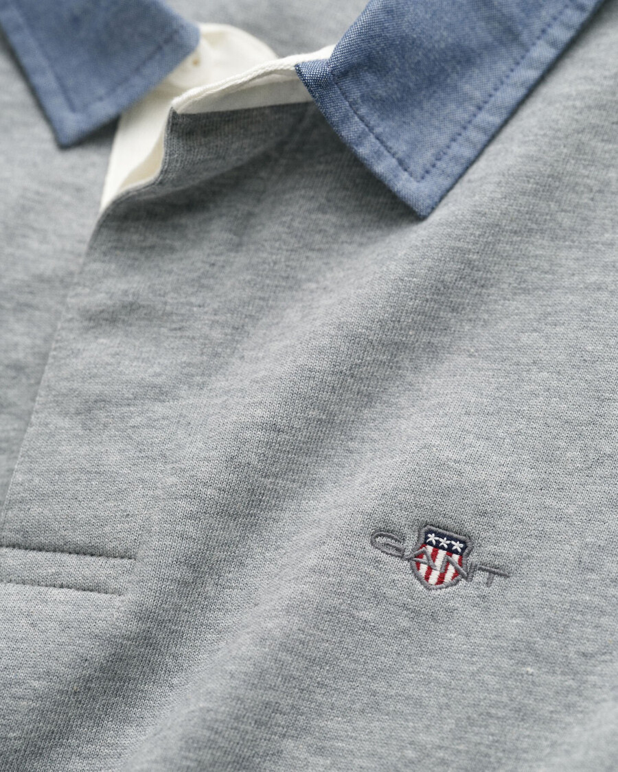 guler chambray heavy rugger - gri melange
