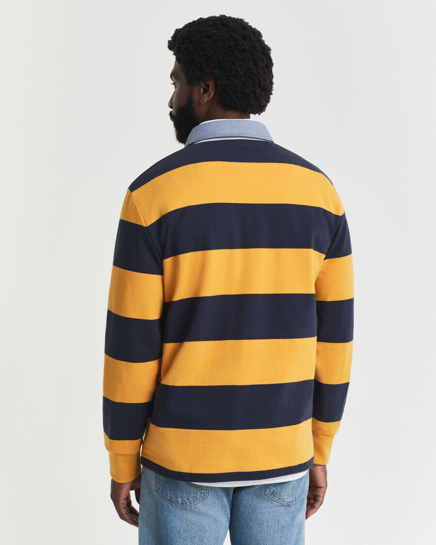 guler chambray cu dungi heavy rugger - lichen galben