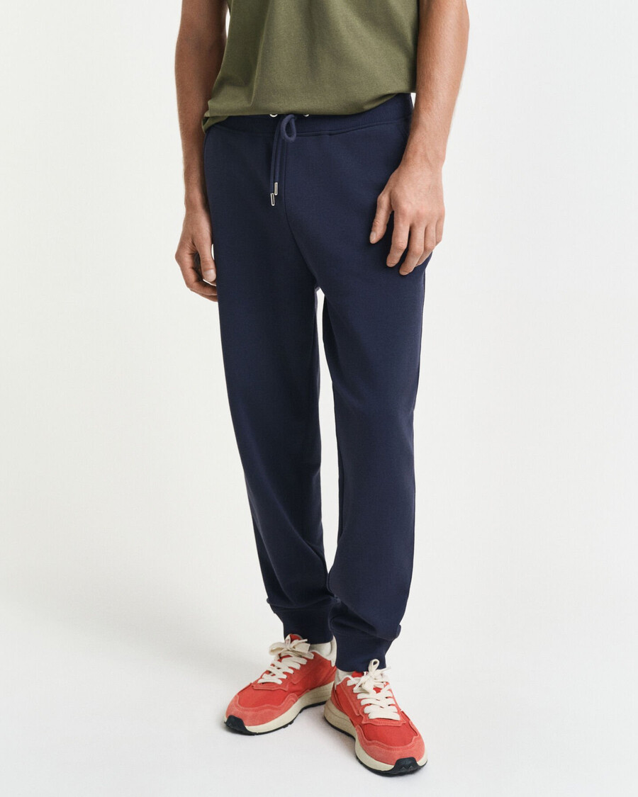 pantaloni de trening shield - albastru de seară