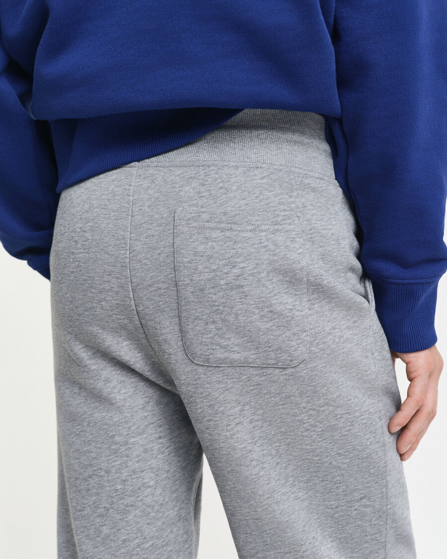 pantaloni de trening shield - gri melange