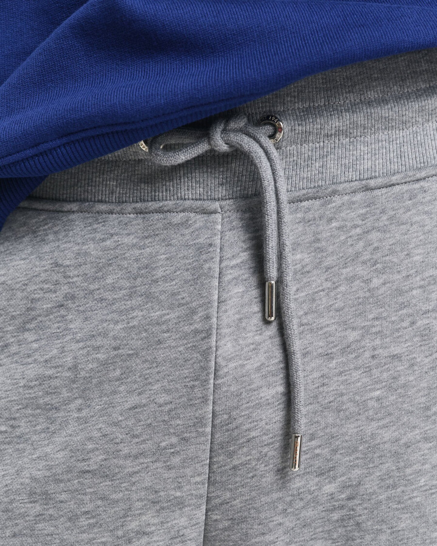 pantaloni de trening shield - gri melange