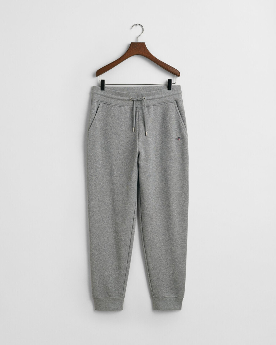 pantaloni de trening shield - gri melange