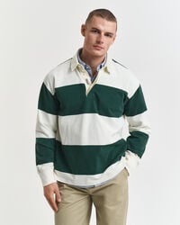 rugger heavy cu dungi bloc - verde pădure