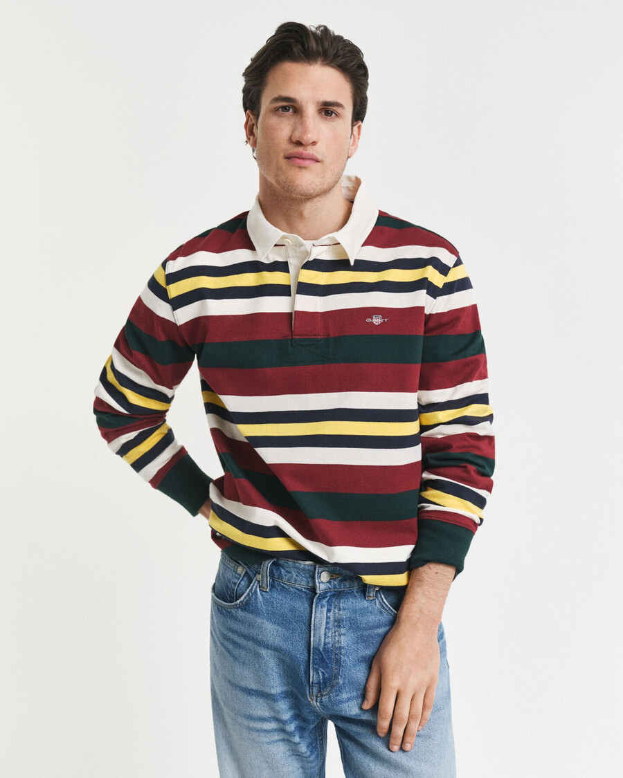 rugger greu cu dungi - verde tartan