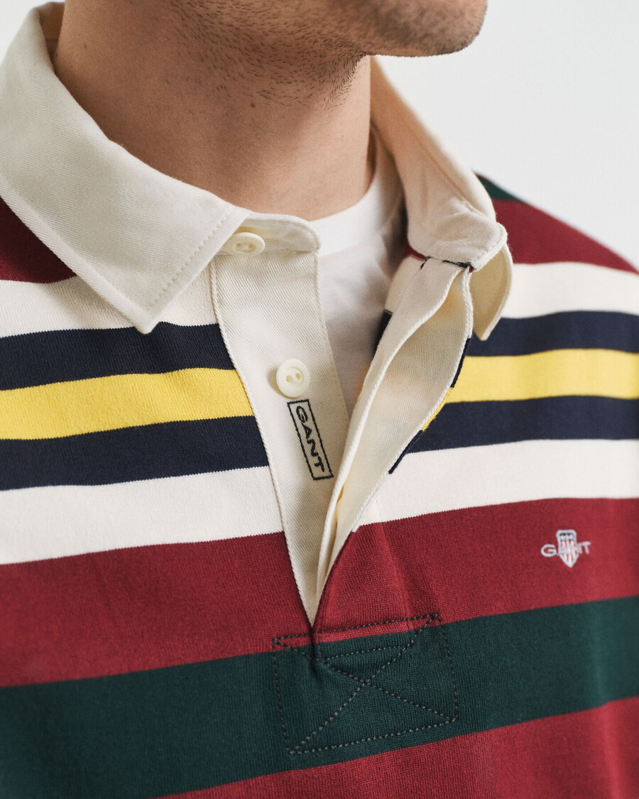 rugger greu cu dungi - verde tartan