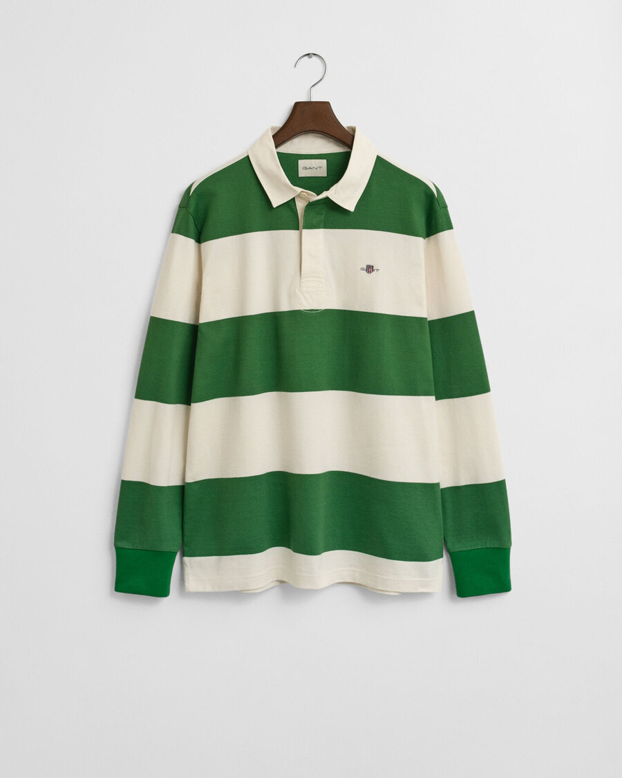 rugger greu cu dungi block - verde iarbă