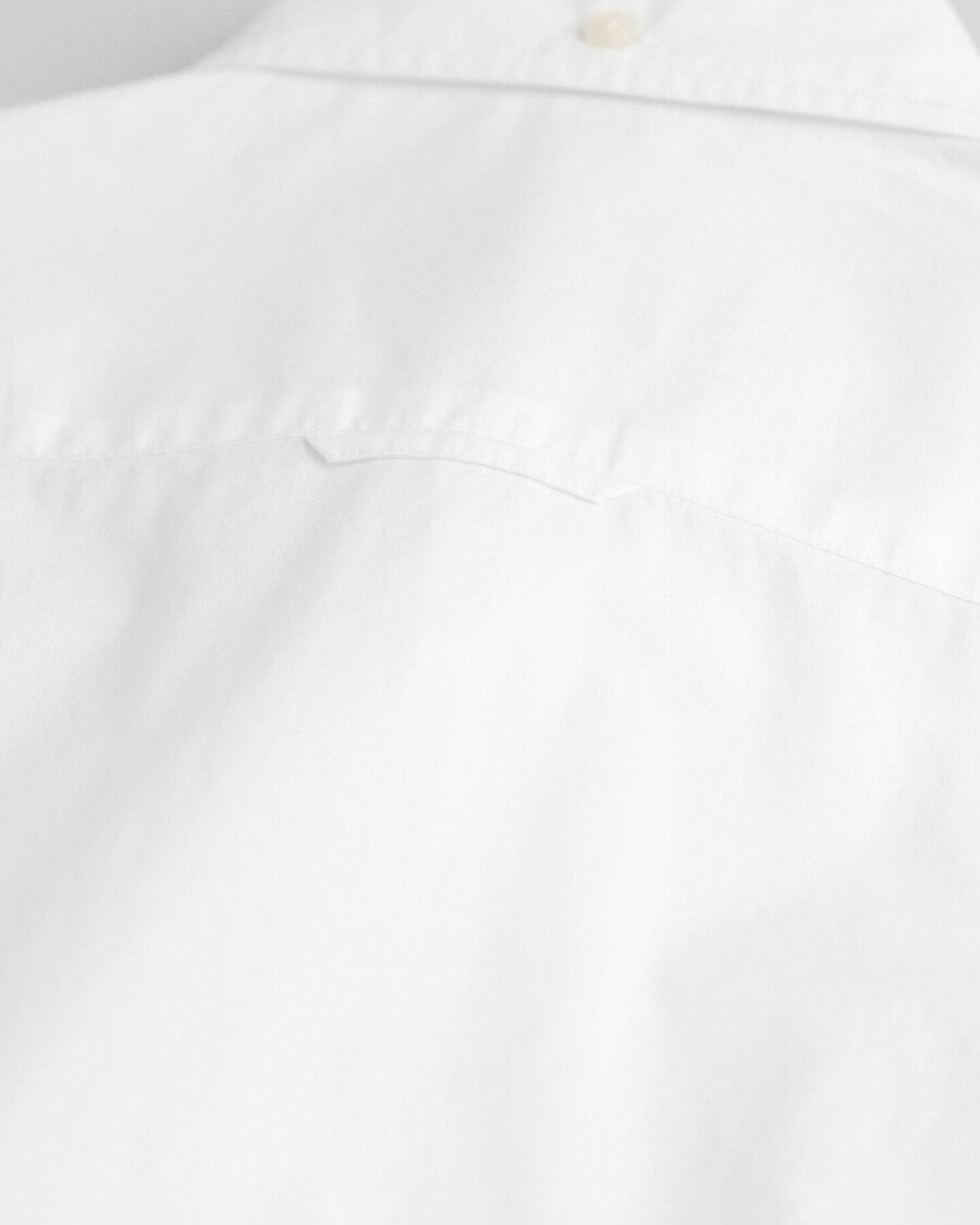 cămașă clasică din poplin croială slim fit - alb