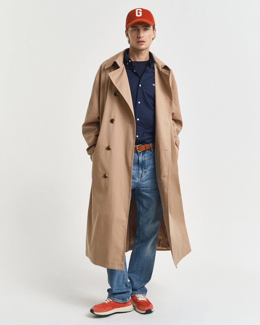 cămașă clasică din poplin croială slim fit - bleumarin