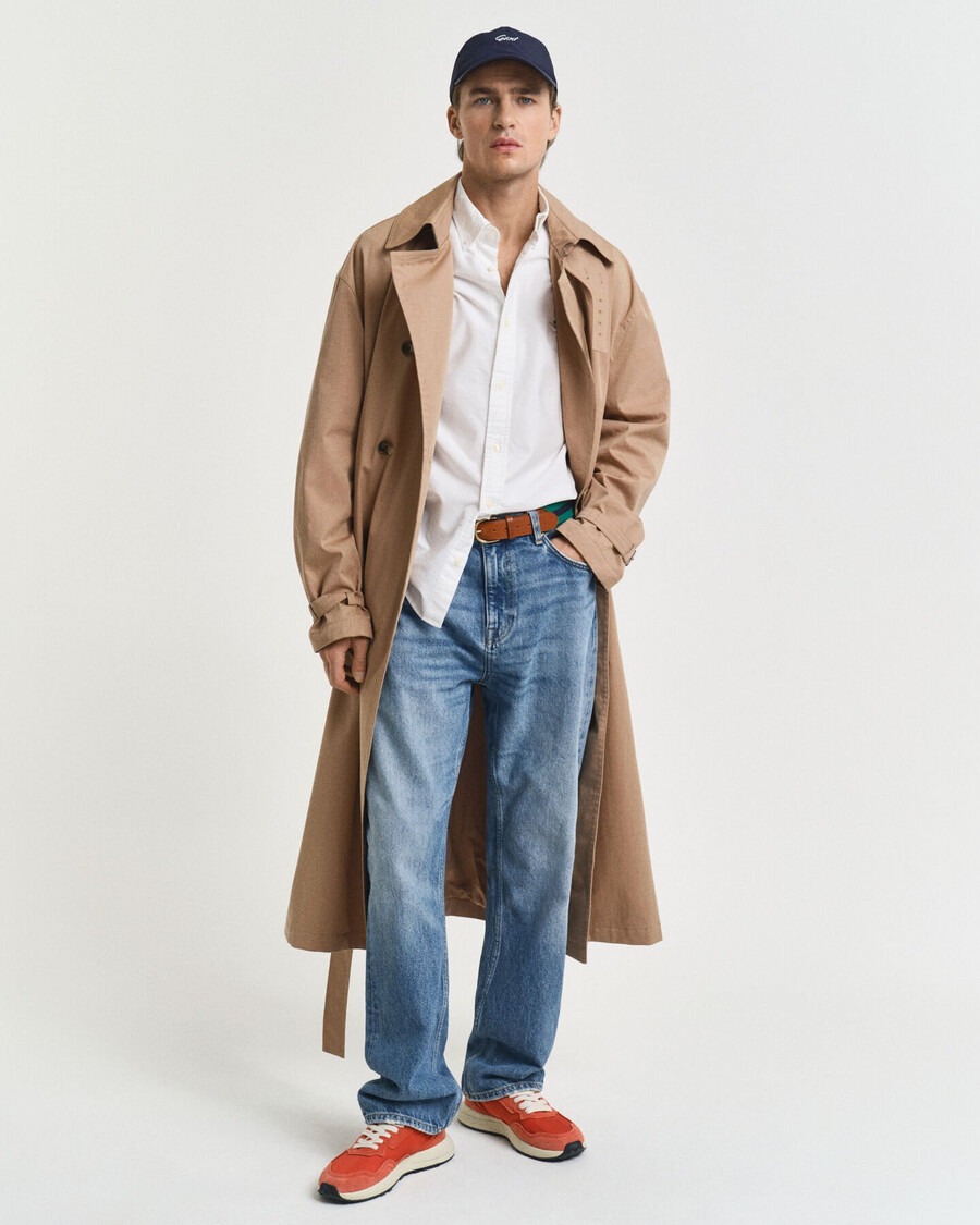cămașă oxford clasică slim fit - alb
