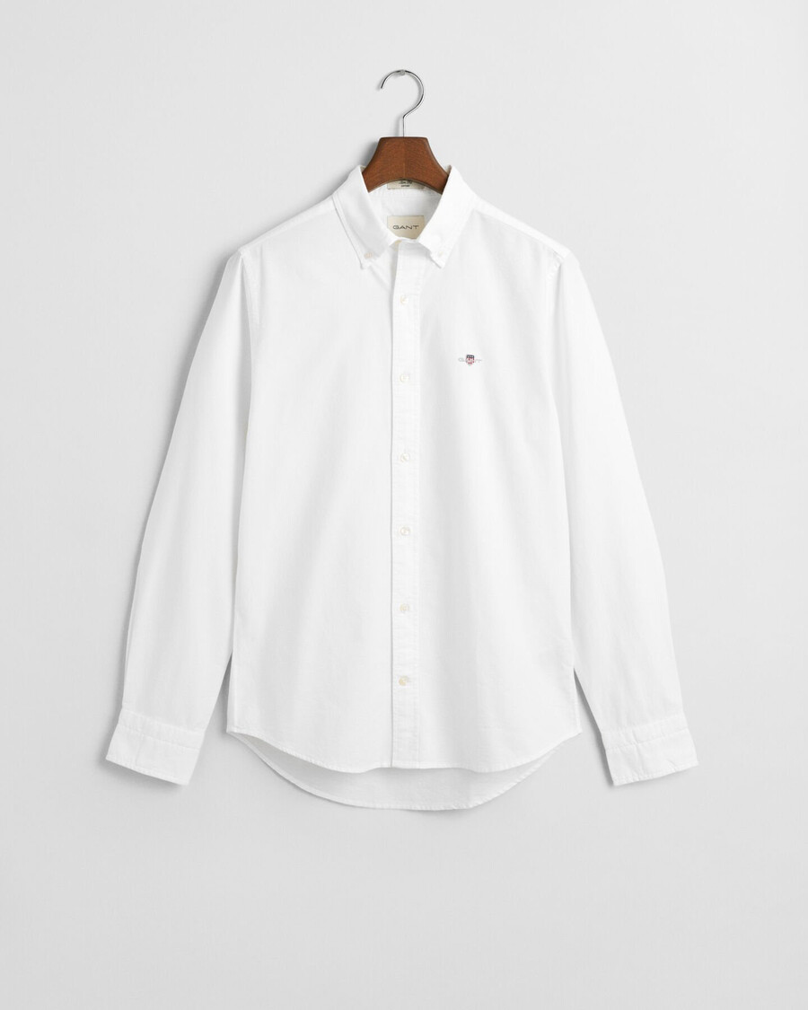 cămașă oxford clasică slim fit - alb