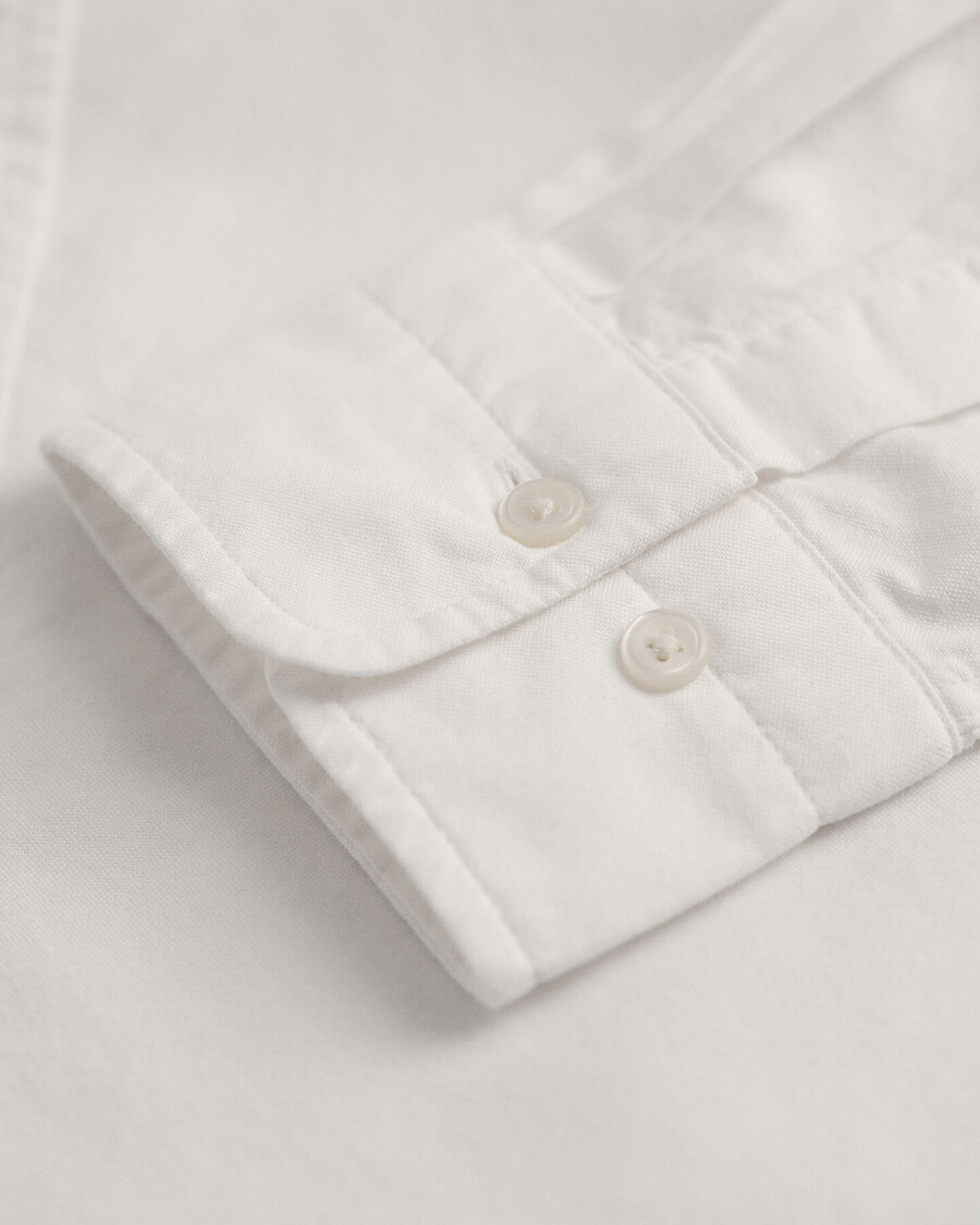 cămașă oxford clasică slim fit - alb