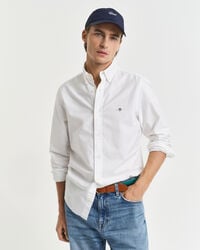 cămașă oxford clasică slim fit - alb