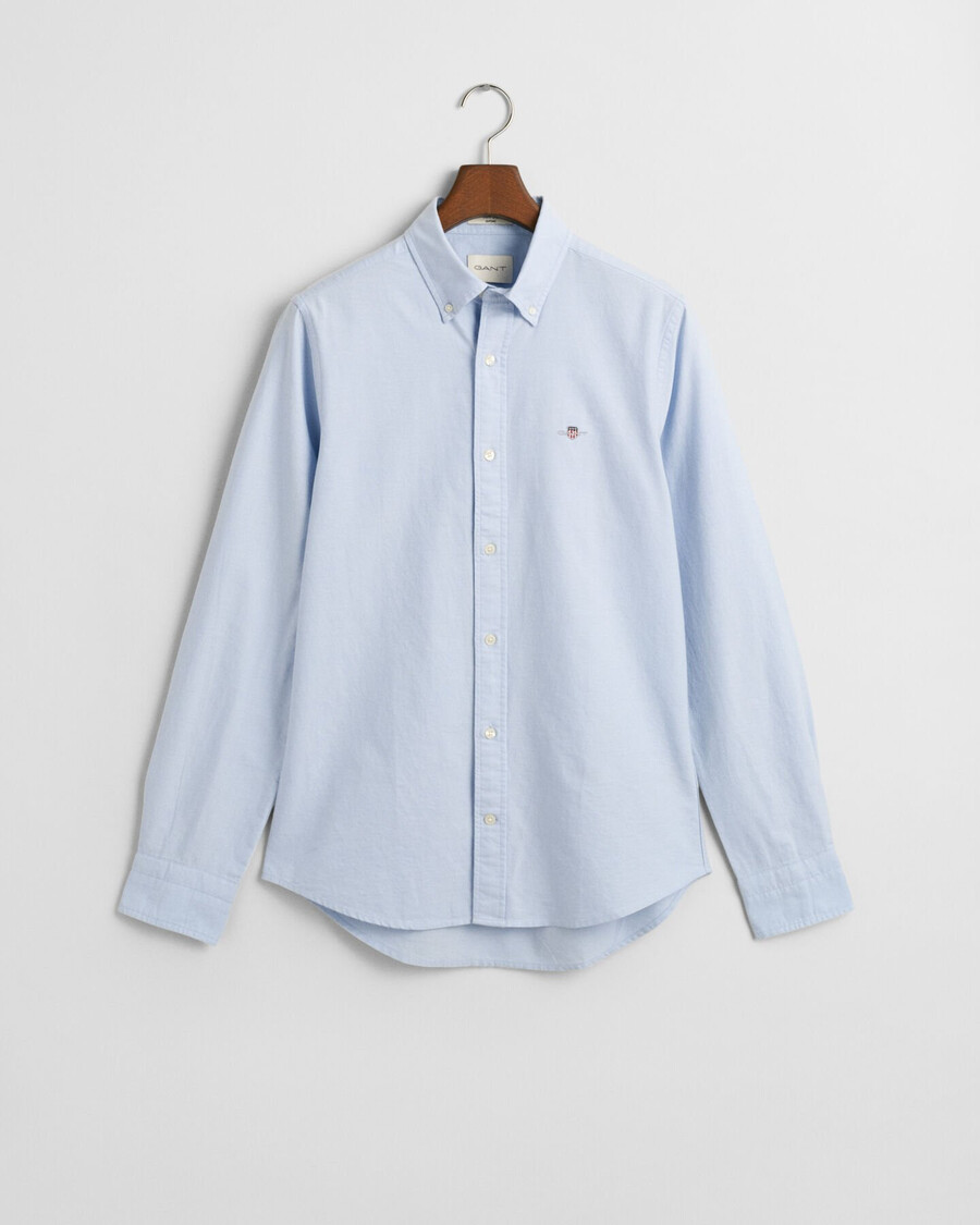 cămașă oxford clasică slim fit - albastru deschis