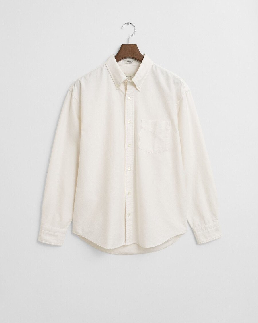 cămașă oxford heritage relaxed fit - coajă de ou