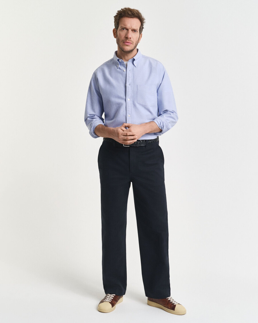 cămașă oxford heritage relaxed fit - albastru myosotis