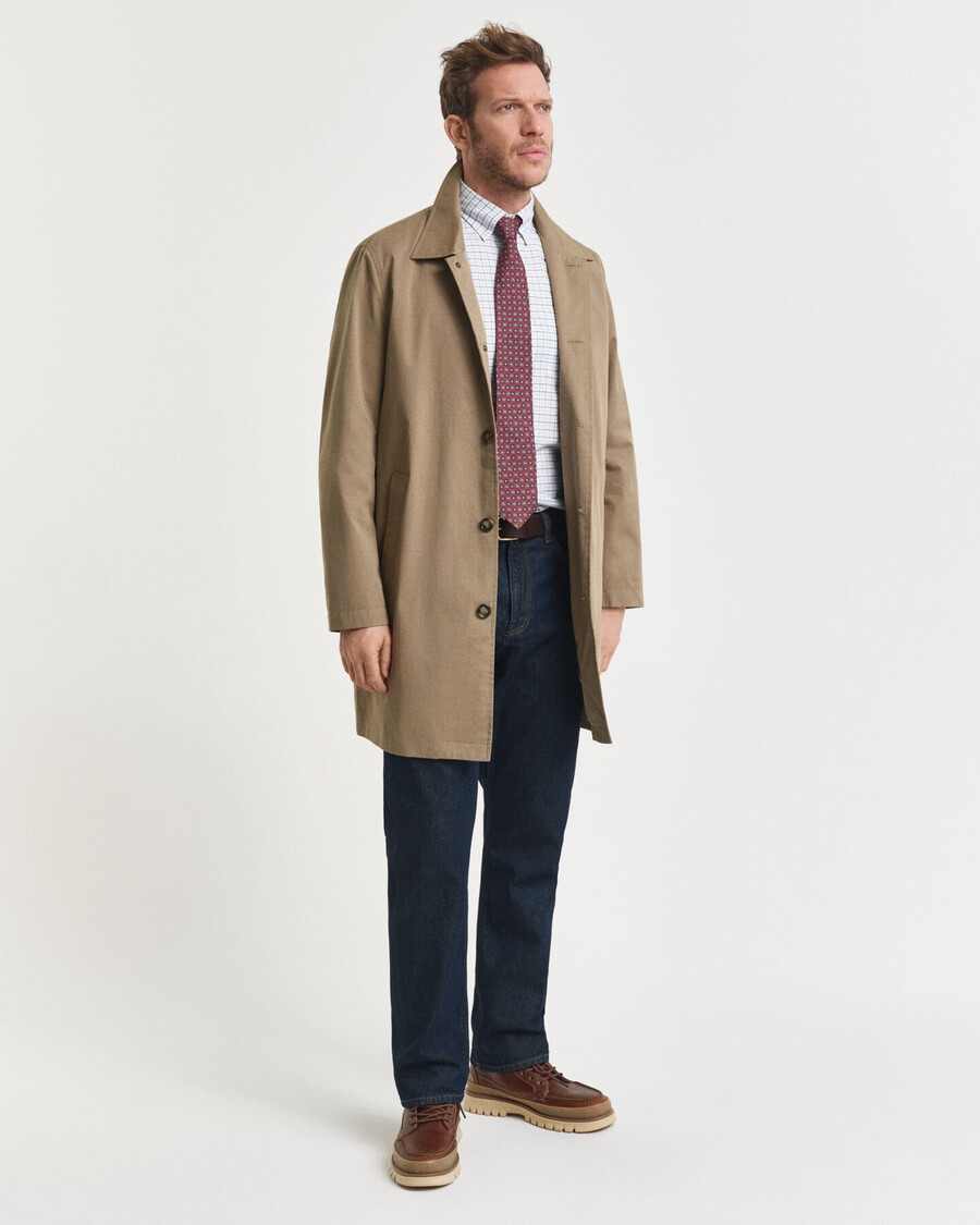 cămașă oxford tattersall classic cu croială regulată - albastru deschis