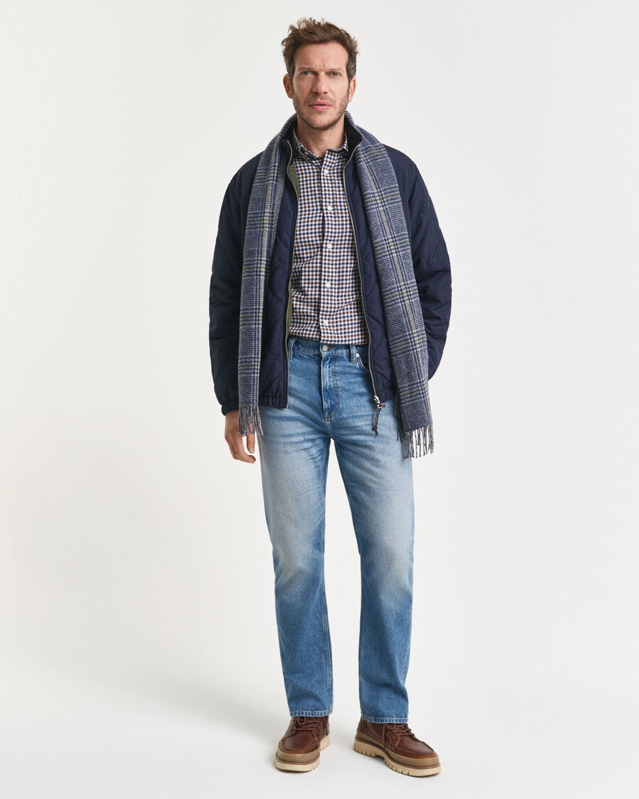 cămașă regular fit gingham twill - maro mahon