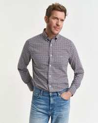 cămașă regular fit gingham twill - maro mahon