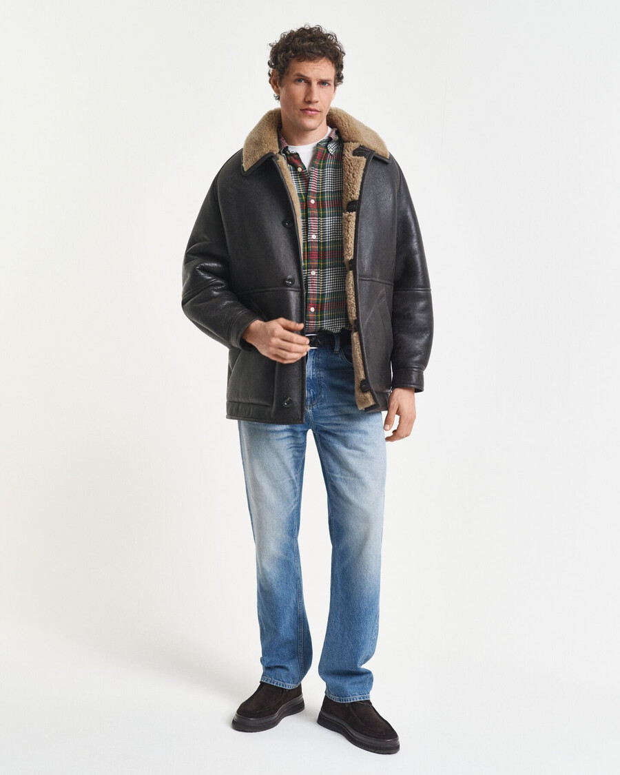 cămașă ușoară în carouri croială relaxată - verde tartan