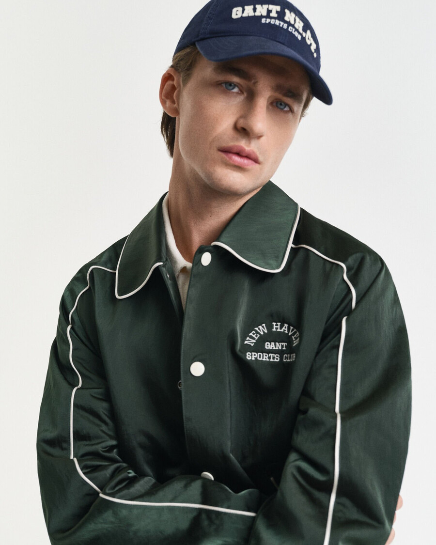 jachetă sport club varsity - verde tartan