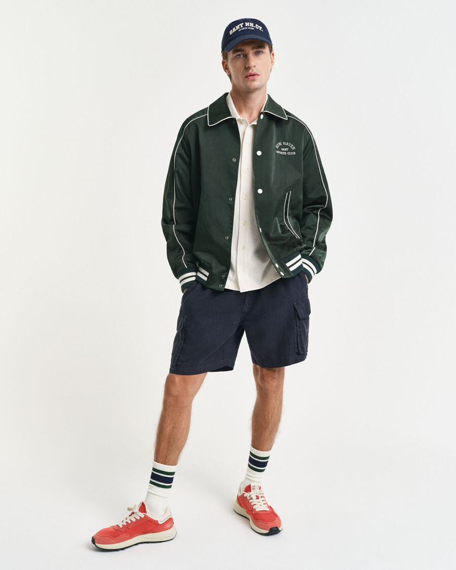 jachetă sport club varsity - verde tartan