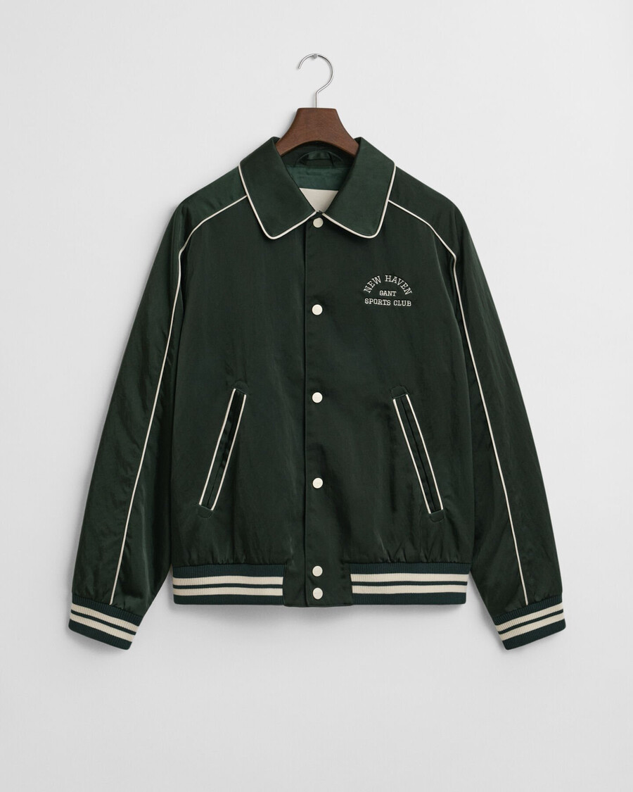 jachetă sport club varsity - verde tartan