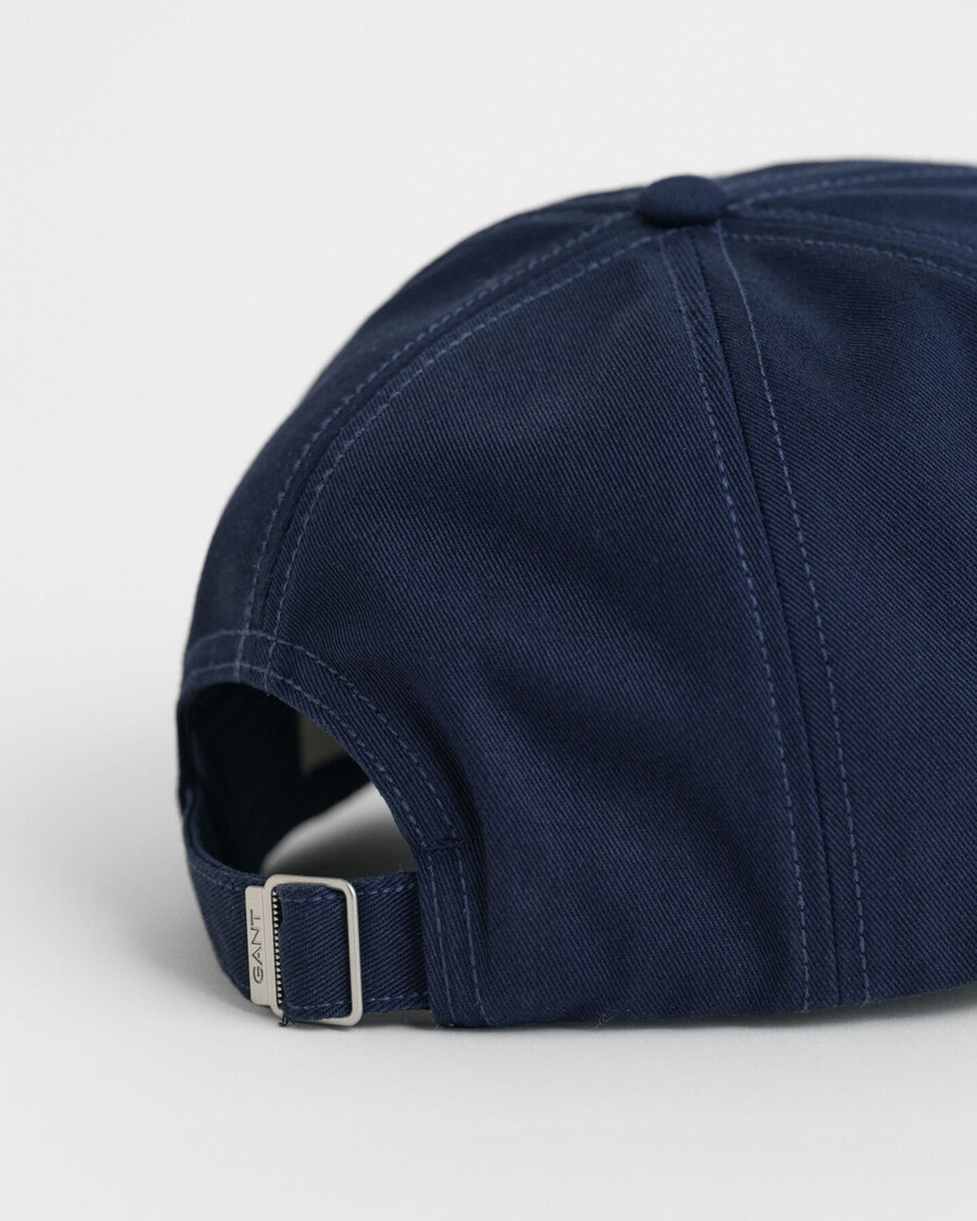 Șapcă shield din bumbac twill - bleumarin
