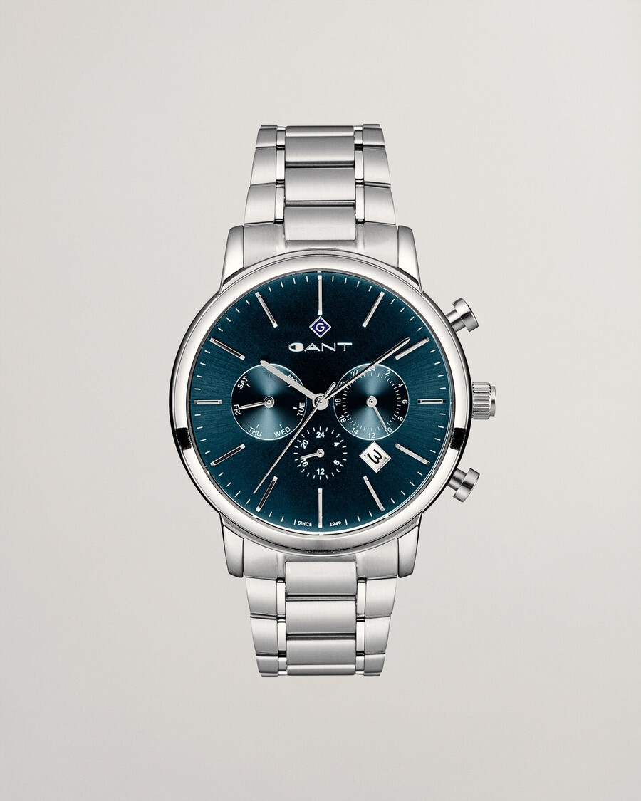 ceas de mână cleveland - denim blue melange