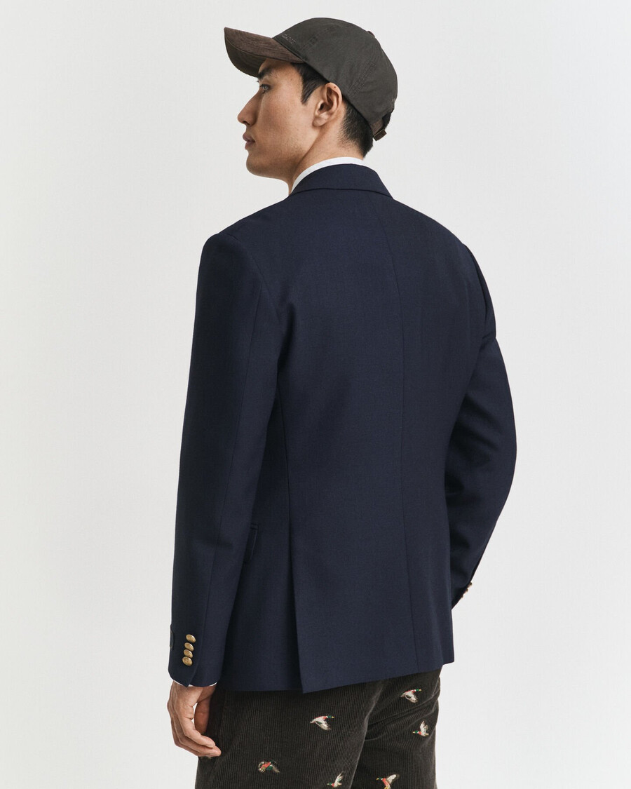 bazer club slim fit - albastru de seară