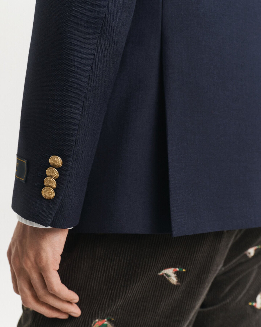 bazer club slim fit - albastru de seară