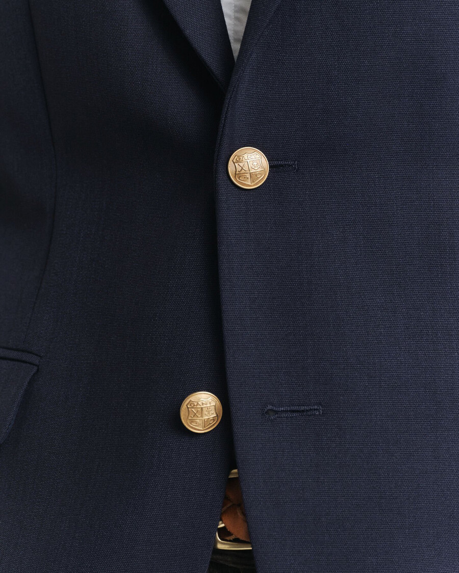 bazer club slim fit - albastru de seară