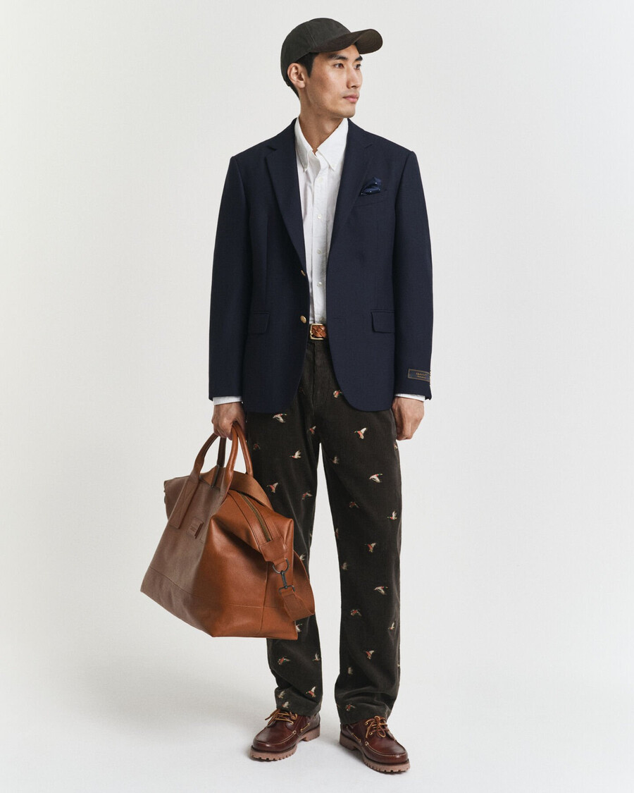 bazer club slim fit - albastru de seară