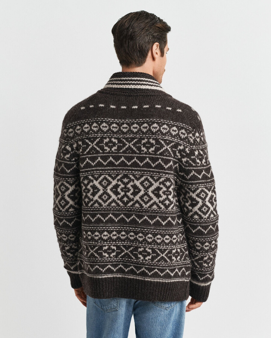cardigan jacquard - maro melange