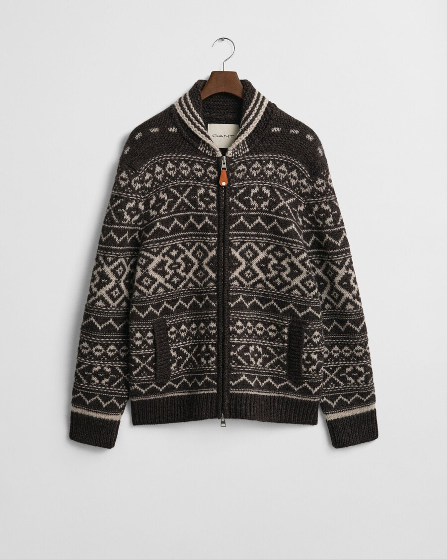 cardigan jacquard - maro melange