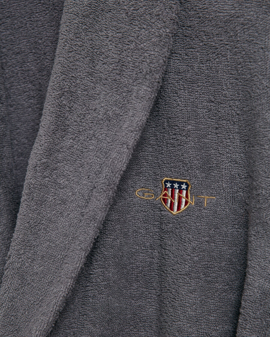 halat din pânză terry archive shield - gri anchor