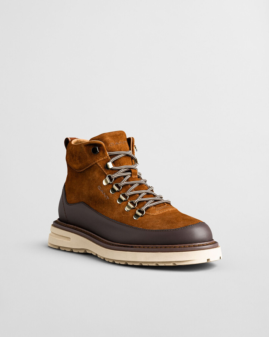ghete hillprep mid suede - coniac