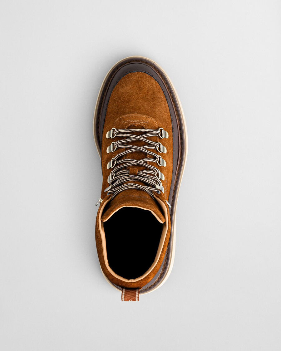 ghete hillprep mid suede - coniac