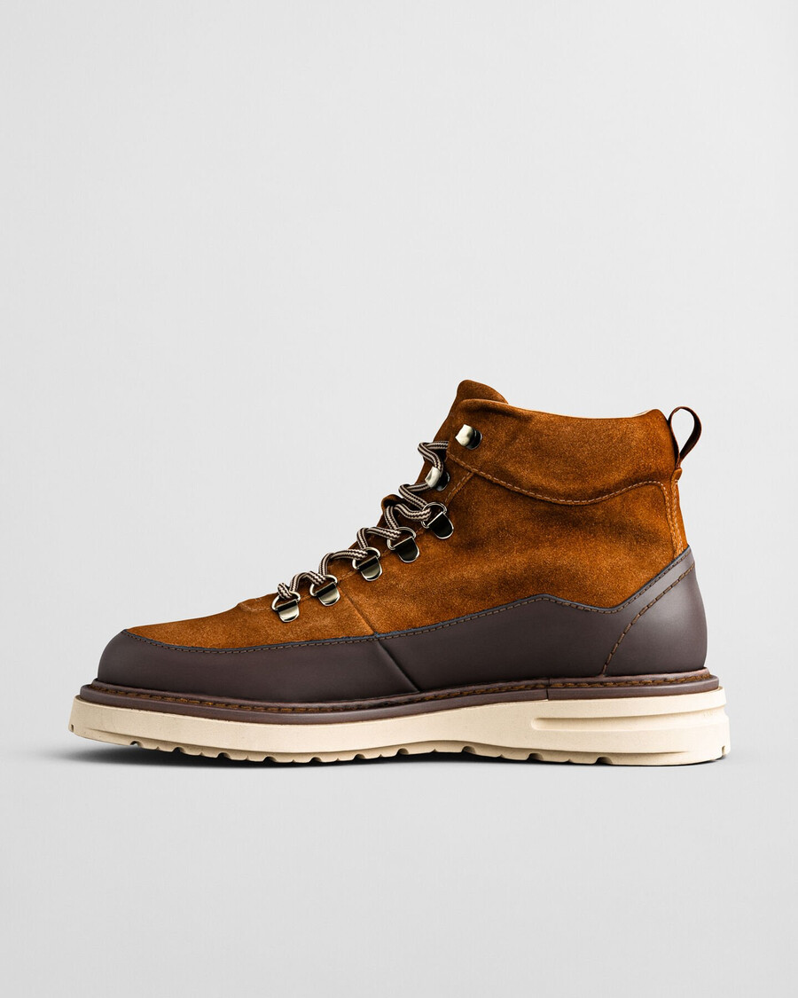 ghete hillprep mid suede - coniac