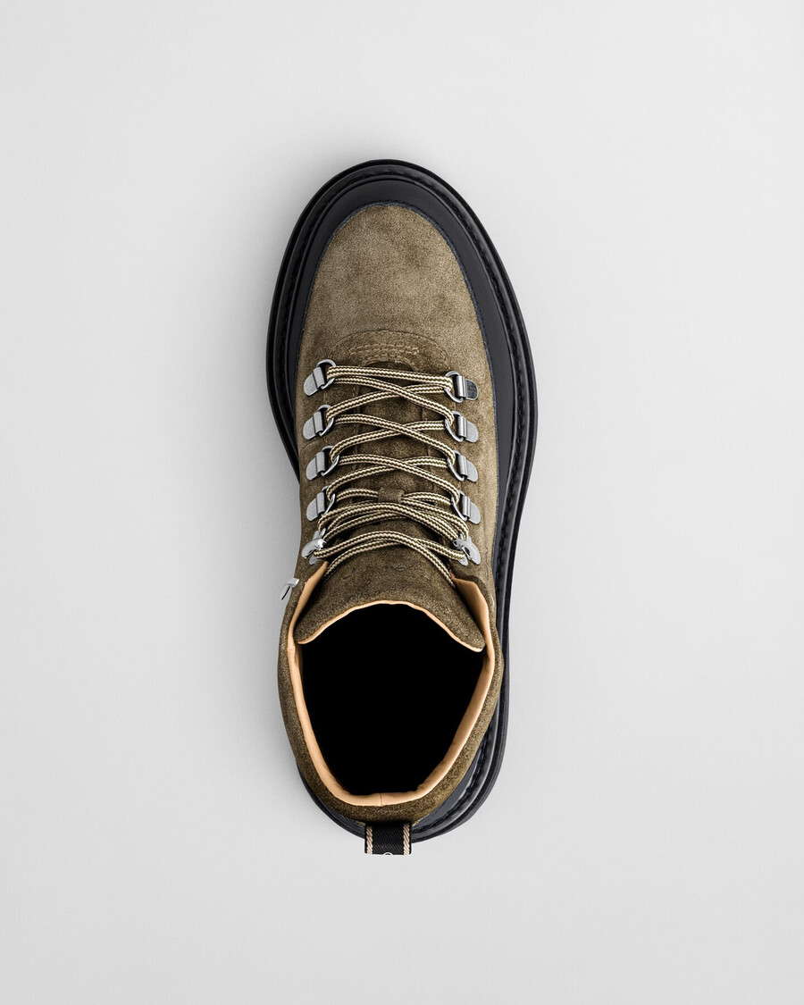 ghete hillprep mid suede - verde Țară