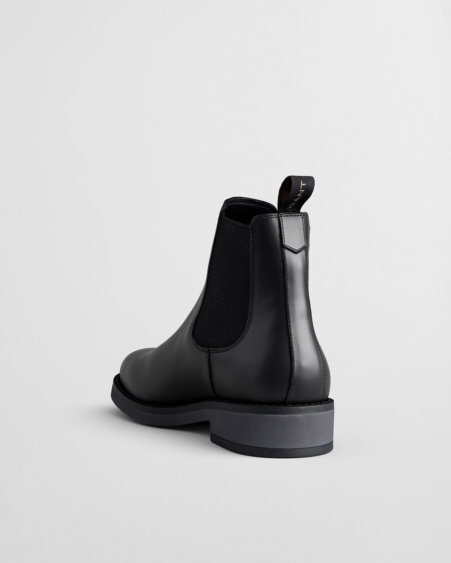 ghete chelsea din piele prepdale - negru