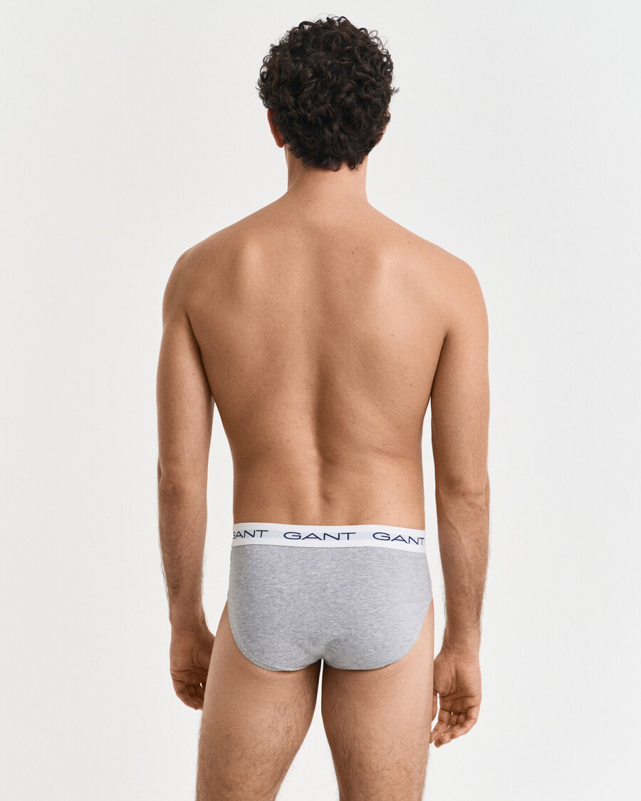 chiloți 3 buc. - gri deschis melanj