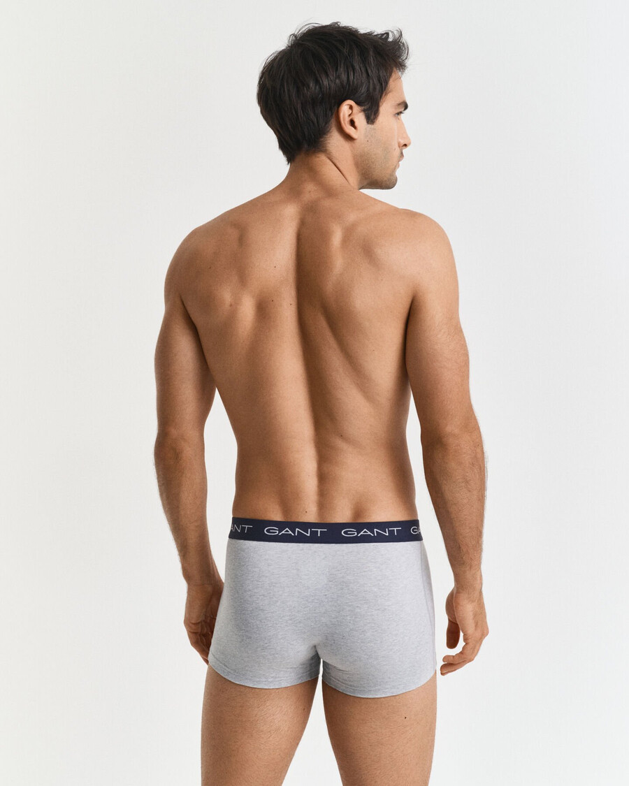 set 3 boxeri - gri deschis melanj
