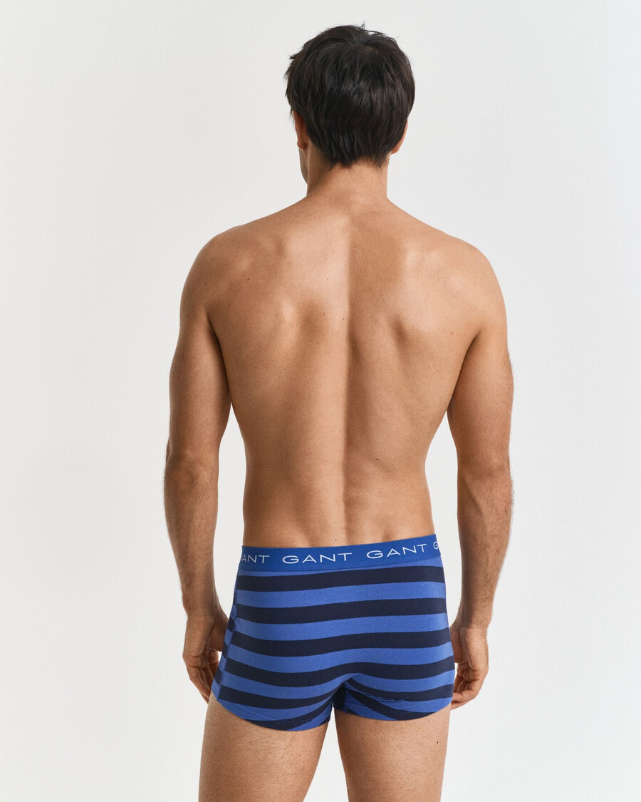 set 3 pantaloni scurți cu dungi - albastru intens