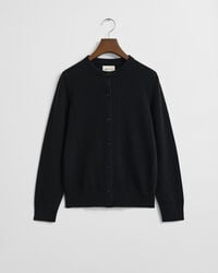 cardigan din lână de miel extrafină - negru