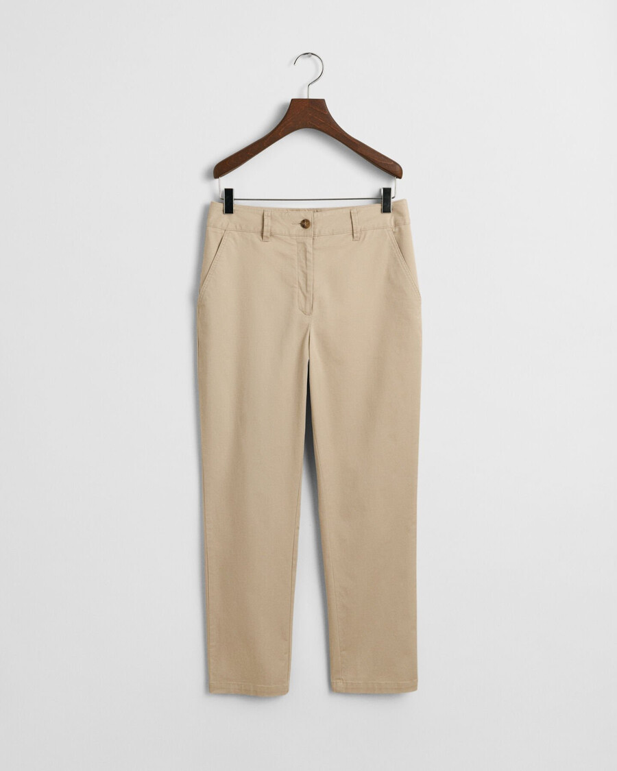 pantaloni chino slim fit - dry sand