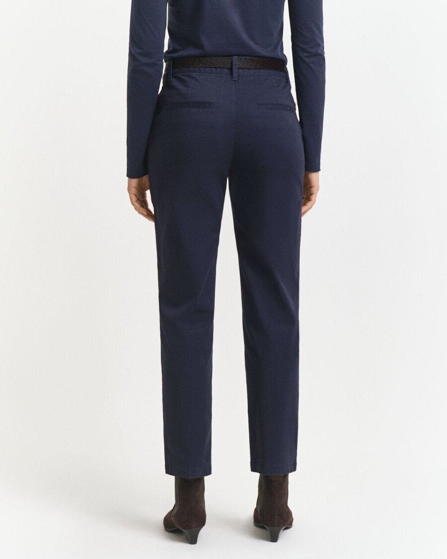 pantaloni chino slim fit - albastru seară