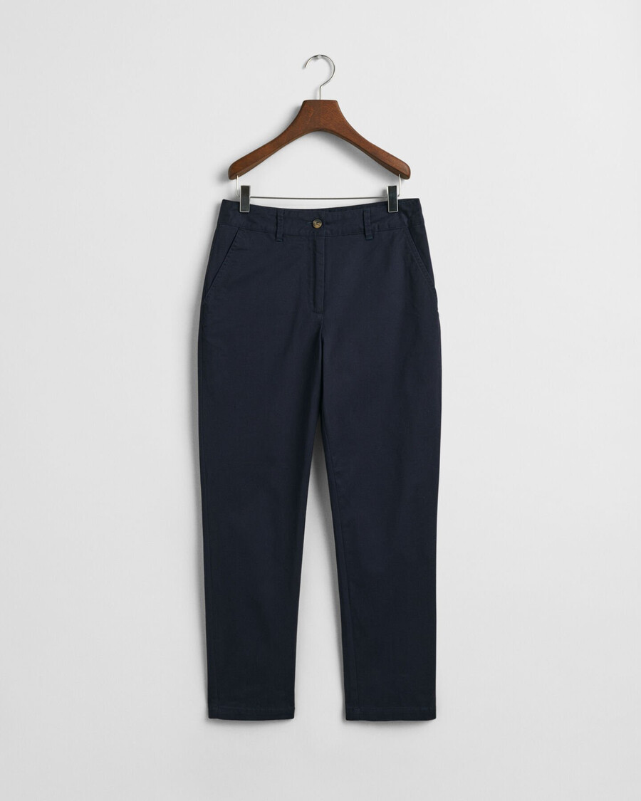 pantaloni chino slim fit - albastru seară