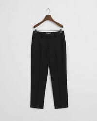pantaloni fluidi slim fit - negri